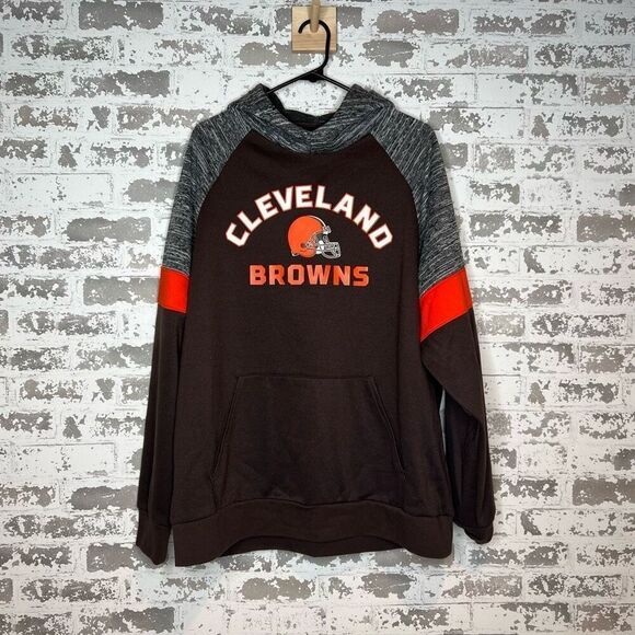 NFL team apparel Cleveland browns hoodie - Picture 1 of 5